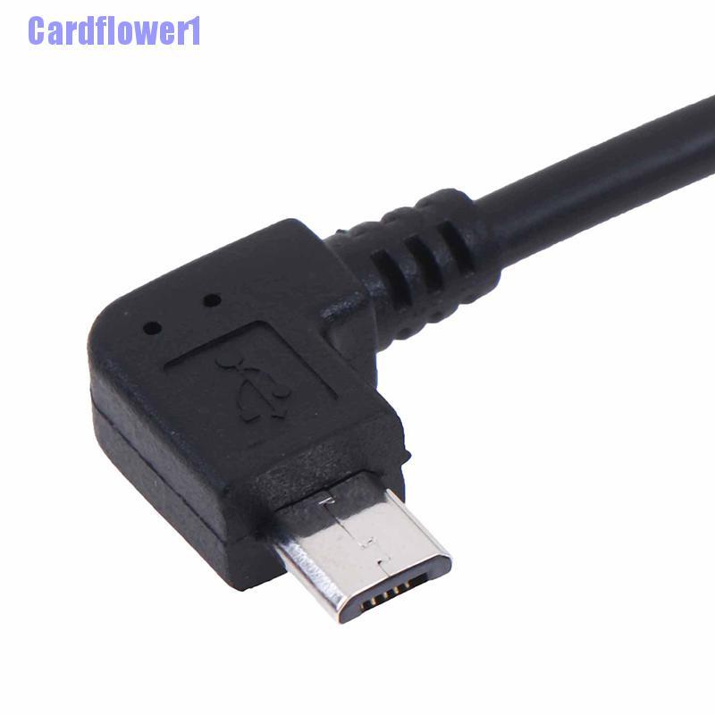 Dây Cáp Chuyển Đổi Micro Usb Sang Mini Usb 90 Độ Chuyên Dụng