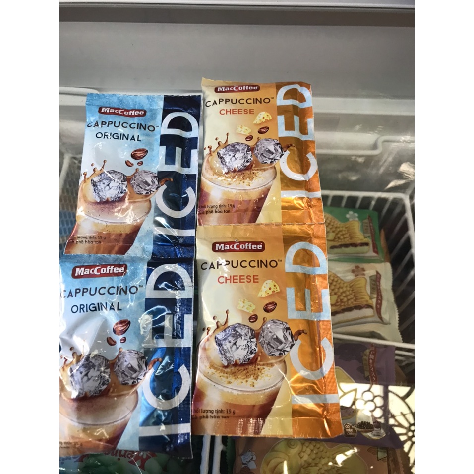 Maccoffee cappuccino 2 vị phô mai và truyền thống