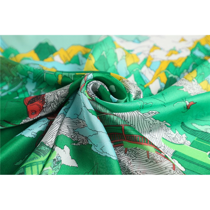 Khăn quàng cổ hình vuông 90x90cm thời trang cho nữ WJ1006-16