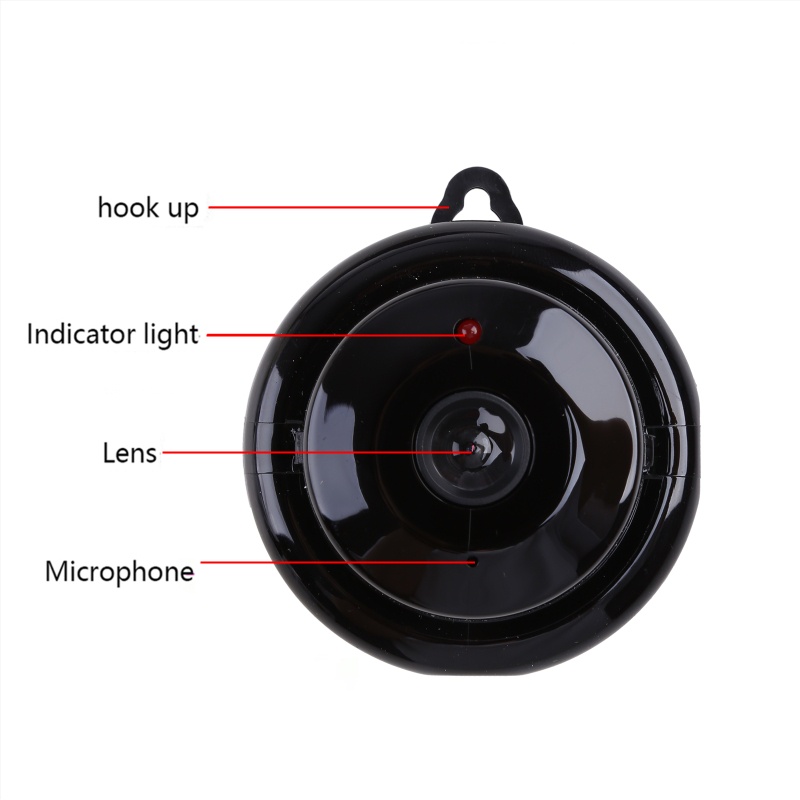 Camera Mini 1080P CCTV Không Dây Phát Hiện Chuyển Động Hồng Ngoại Ban Đêm 2 Chiều