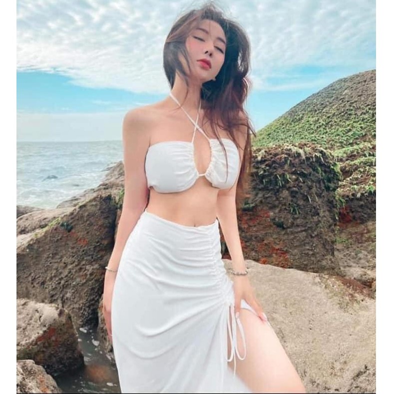 BIKINI SET 3 MÓN KÈM VÁY CAO CẤP BIKINI129K | BigBuy360 - bigbuy360.vn