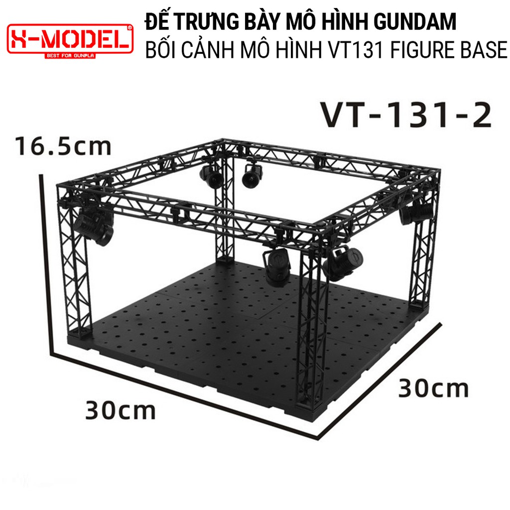 Đế Trưng Bày Mô Hình Đồ Chơi Lắp Ráp Anime, Bối cảnh mô hình Figure Base Action Base VT131 XMODEL cho mô hình