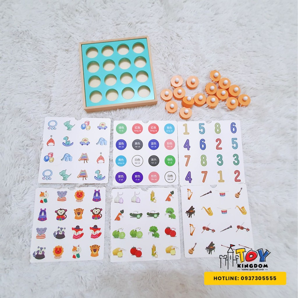 [Mã LIFETOYS1 giảm 30K đơn 99K] Đồ Chơi Thông Minh Rèn Luyện Trí Nhớ Dành Cho Bé >2 tuổi - 12 Chủ Đề Sáng Tạo