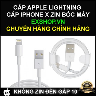 [ Cáp iPhone X - ZIN NEW CHÍNH HÃNG ] ZIN BÓC MÁY - NEW SEAL 100%