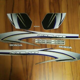 Bộ tem honda Airblade 2008 màu trắng
