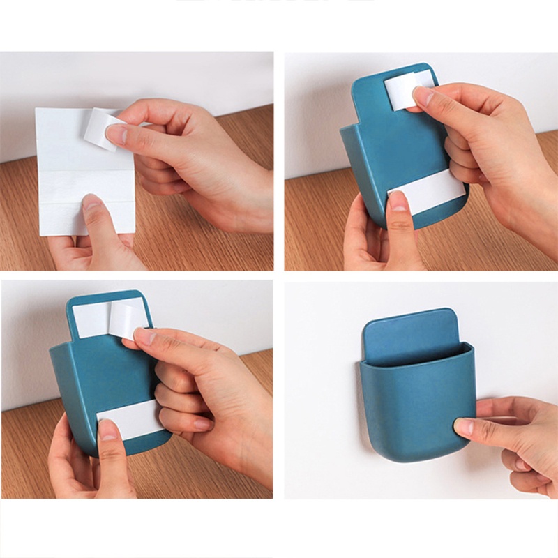 Giá Đỡ Điện Thoại Điều Khiển Từ Xa Gắn Tường Không Cần Khoan Tiện Dụng