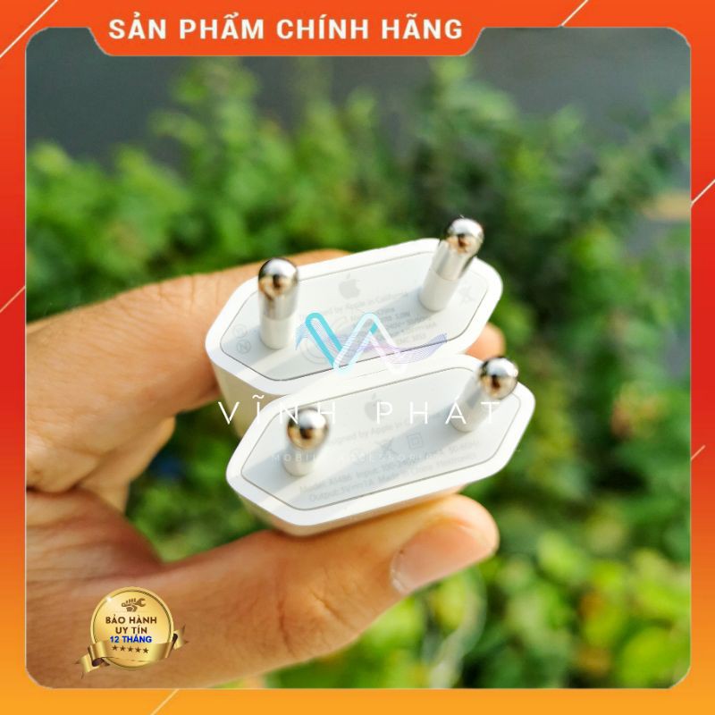 [CHÍNH HÃNG] Củ Sạc Dẹt Iphone 5/6/7/8/X/Xs/Xsmax/11 Zin Chính Hãng - Bảo Hành 12 Tháng 1 Đổi 1