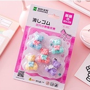 Bộ Gôm Tẩy Nhiều Hình Xinh Xắn - Combo 4 Món Cục Tẩy Cho Bé Trai Và Bé Gái AMKO GT01