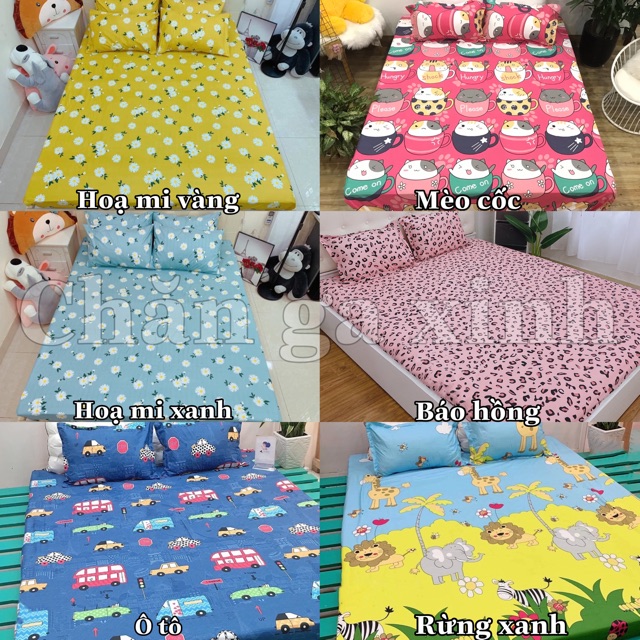 Vỏ gối đầu cotton poly nhiều mẫu nghộ nghĩnh | WebRaoVat - webraovat.net.vn