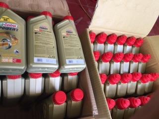 Nhớt Castrol xe số 1 lít