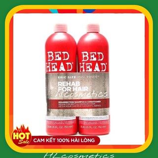 Bộ gội xả tigi bed head phục hồi tóc cấp độ 3