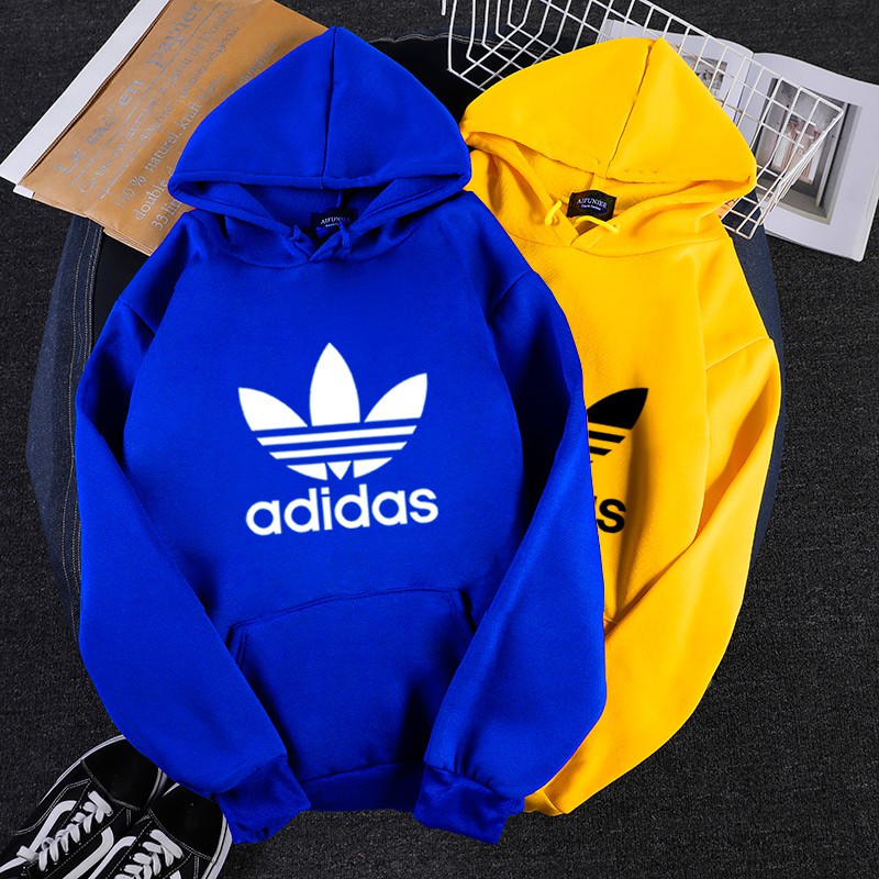 Áo Hoodie Adidas Tay Dài Lót Nhung Dày Dặn Thời Trang Cho Nam Nữ | BigBuy360 - bigbuy360.vn