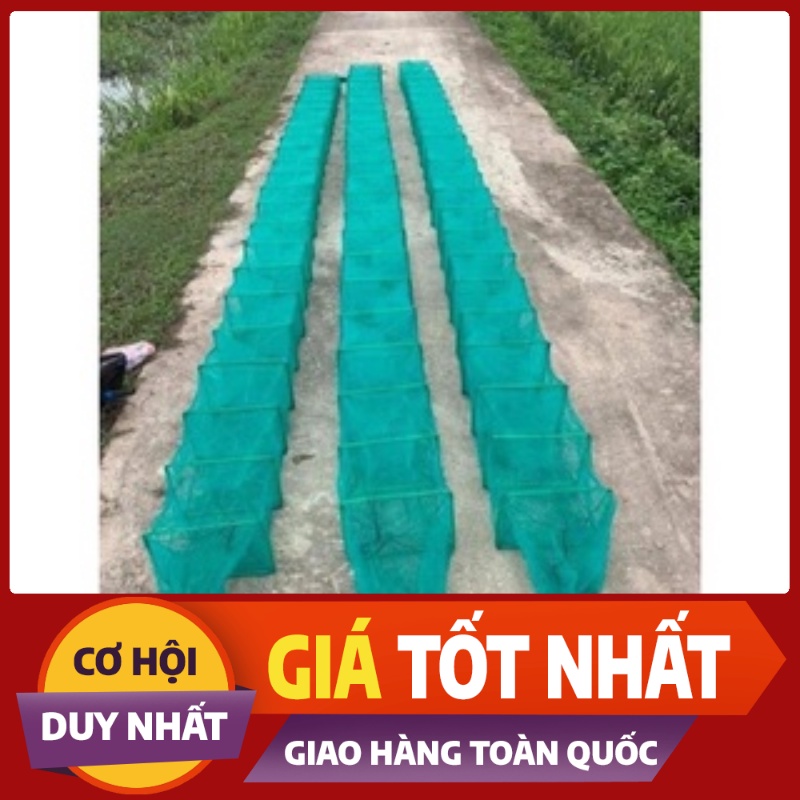 Lồng bát quái 15 khung, Kích thước khung sắt 20x30cm, Khoảng cách khung 22cm, Hai đầu 30cm