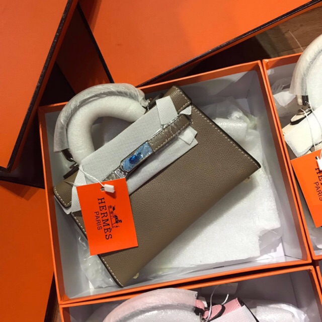 Túi da sần loại I size 19 mini