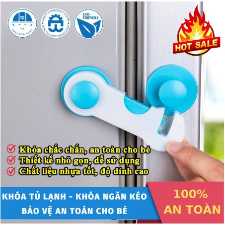 DÂY KHÓA GÀI TỦ LẠNH, Khóa Ngăn Kéo, Khóa Tủ Đồ (Loại Dẻo)