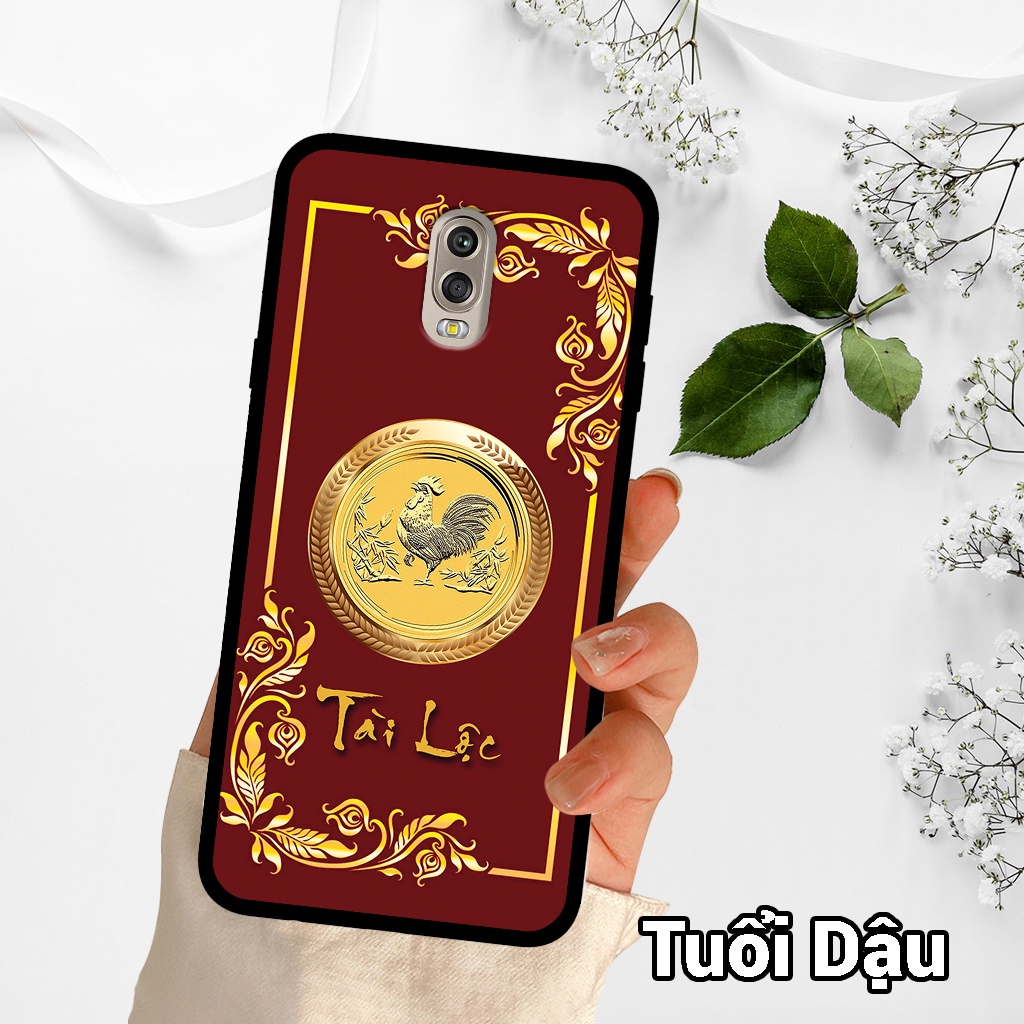 Ốp điện thoại samsung J7 PRO/J7 PLUS(J7+) chất liệu KÍNH tráng gương in hình con giáp,ốp samsung,ốp lưng bền đẹp