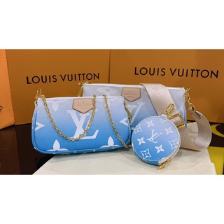 Sét túi lv 3 món hoạ tiết mới nhất siêu hot