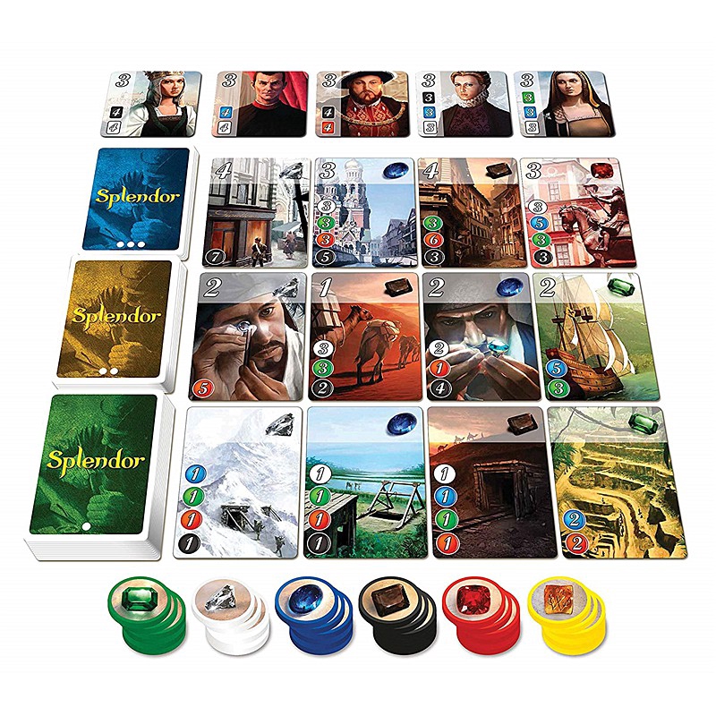 Bộ đồ chơi Boardgame Splendor độc đáo không thấm nước