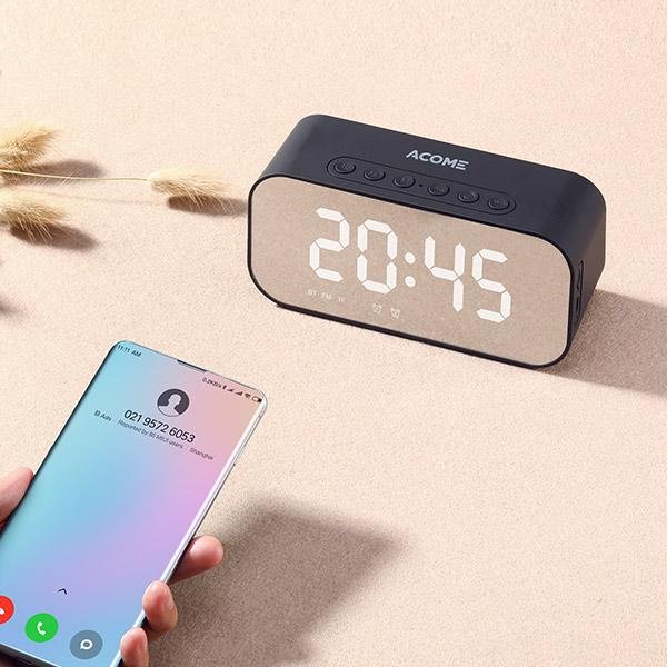 Loa Bluetooth  A5 5W Màn Hình LED Âm Thanh Chất Lượng Cao