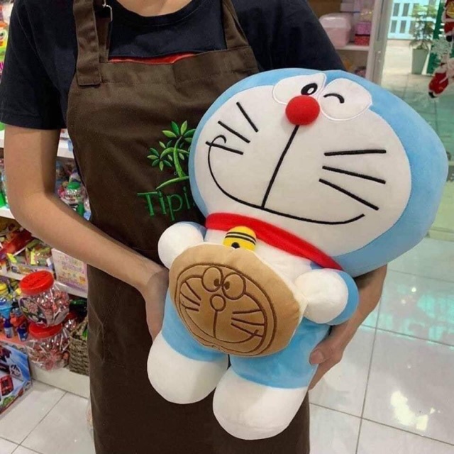 Gối mền Doraemon ôm bánh rán 2in1