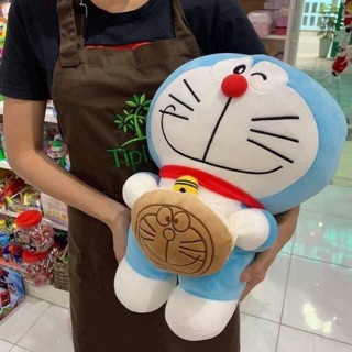 Gối mền Doraemon ôm bánh rán 2in1
