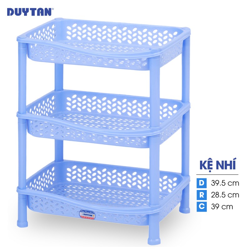 Kệ Nhựa Duy Tân size nhỏ loại 3 ngăn - No.K626/3