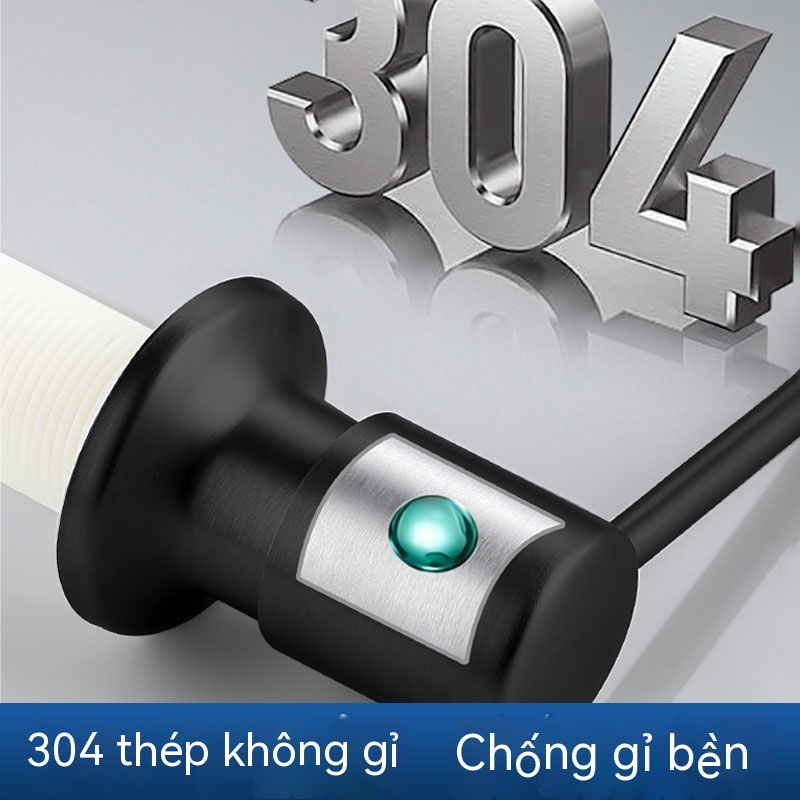 🔥Bộ xả xà phòng nhà bếp bồn rửa chén bằng thép không gỉ bồn rửa chén chất tẩy rửa nước rửa chén máy ép chai phụ kiện ống mở rộng
