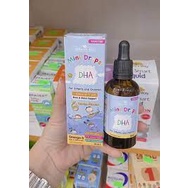 [Chính Hãng] siro phát triển thị giác và não bộ, bé thông minh DHA baby drops hương chanh cho bé (lọ thủy tinh)