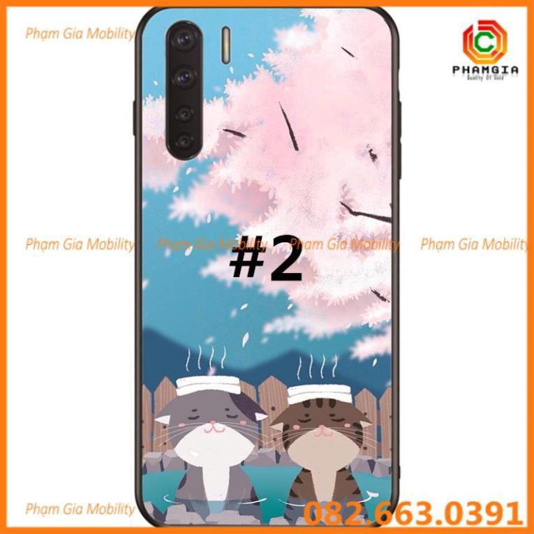 Ốp lưng in hình dễ thương dẻo cho OPPO A91/F15/ OPPO A31 (2020)/A8/ Reno 3 pro 5G/Realme X50