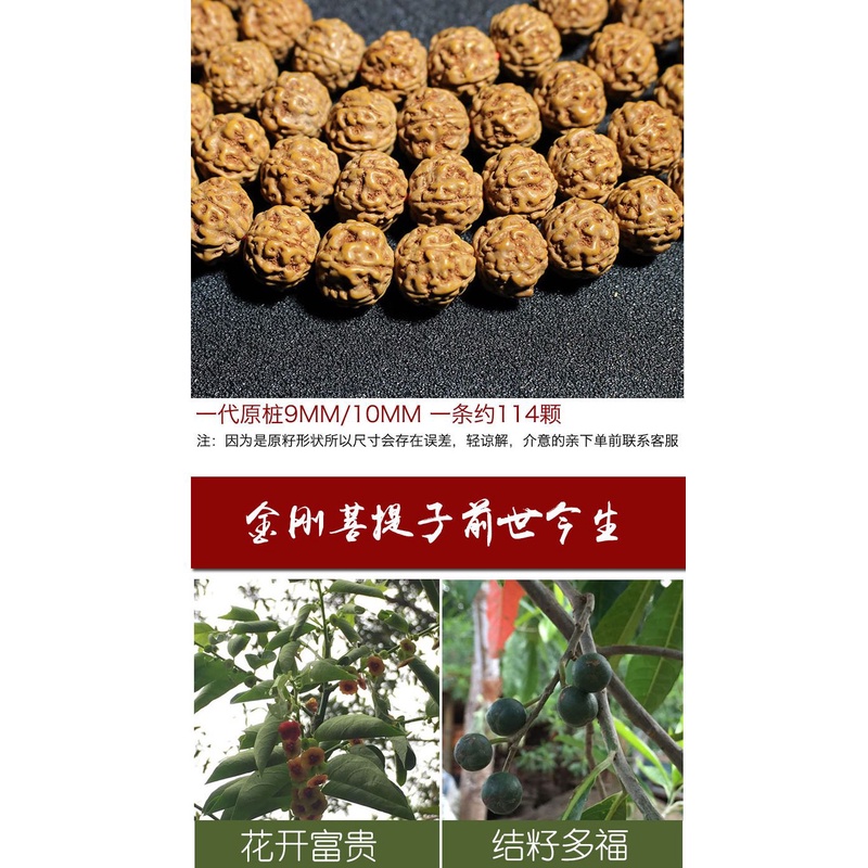 Vòng Tay Chuỗi Hạt 5 Mẫu 114 Phong Cách Phật Giáo Dành Cho Nam Và Nữ