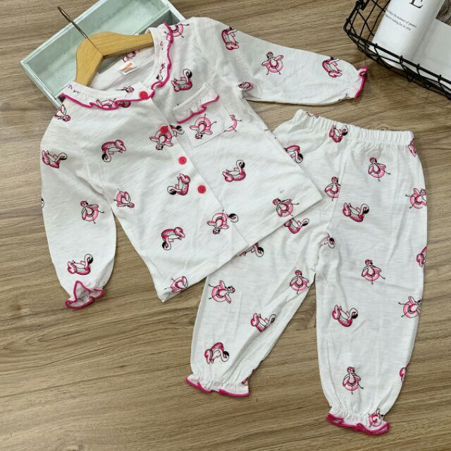 Combo 4 bộ cotton dành cho bé gái