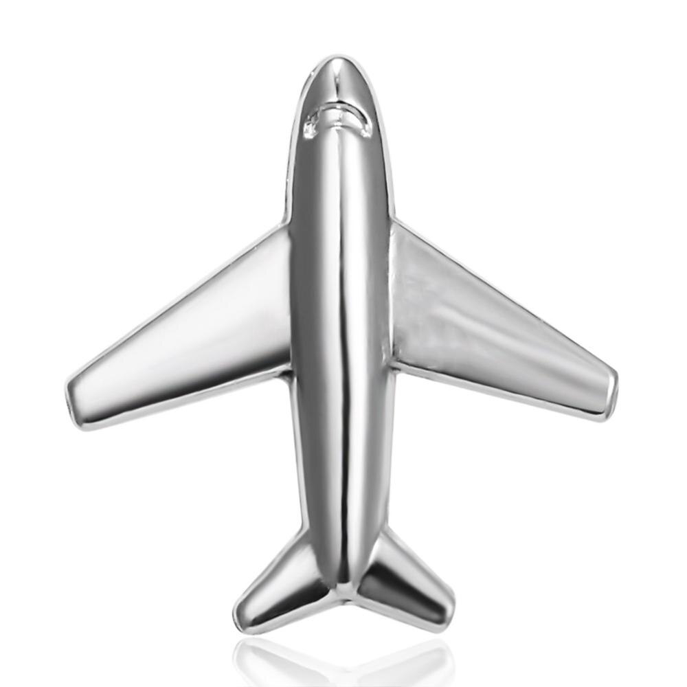 Rinhoo Ghim Cài Áo Hình Kéo Máy Bay Kính Râm Hợp Kim Đơn Giản Cho Nam