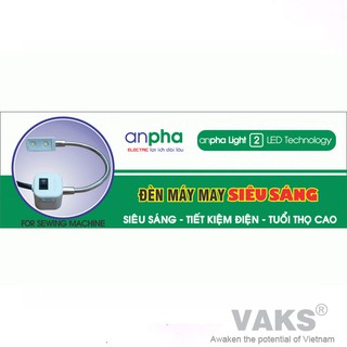 01 đèn máy may siêu sáng Anpha Light 2