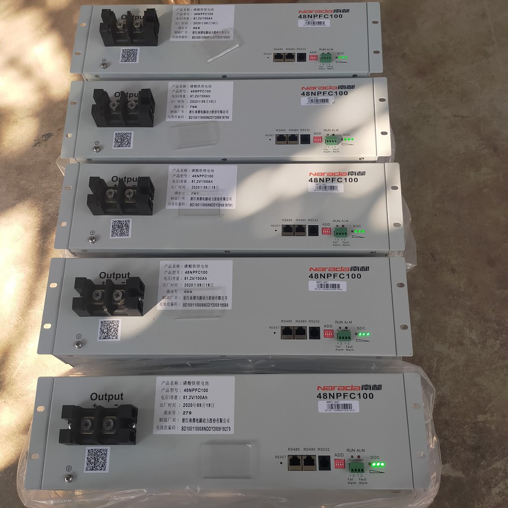 PIN LIFEPO4 NARADA 48V/100AH - PIN SẮT PHỐT PHÁT , ACQUY 48V100AH