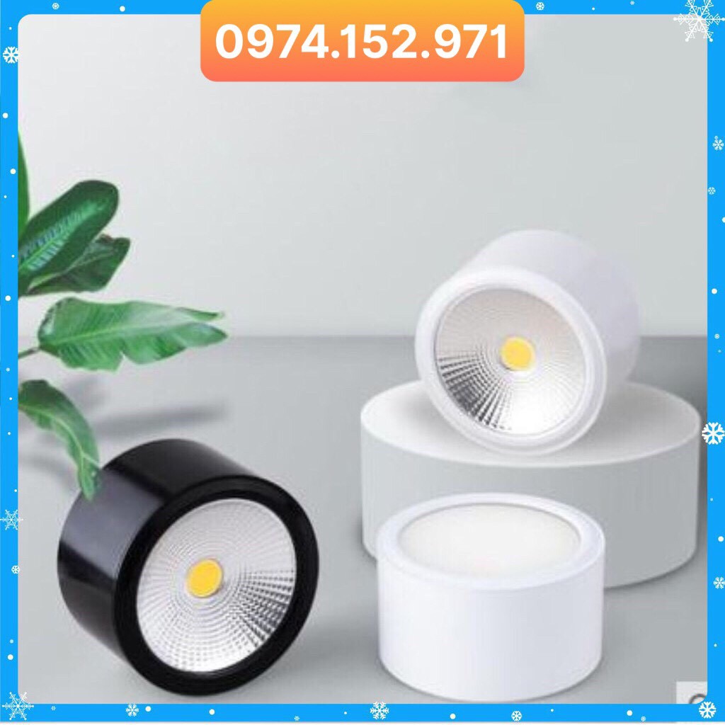 Giá hủy diệt -Đèn ống bơ ốp trần nổi 7W + 12w vàng, 3 màu + Bảo hành 2 năm
