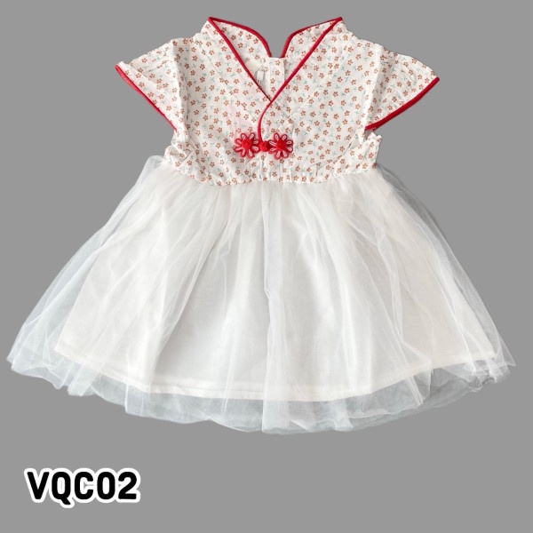 Váy đầm bé gái Quảng Châu công chúa tiểu thư từ 10-17kg - VQC