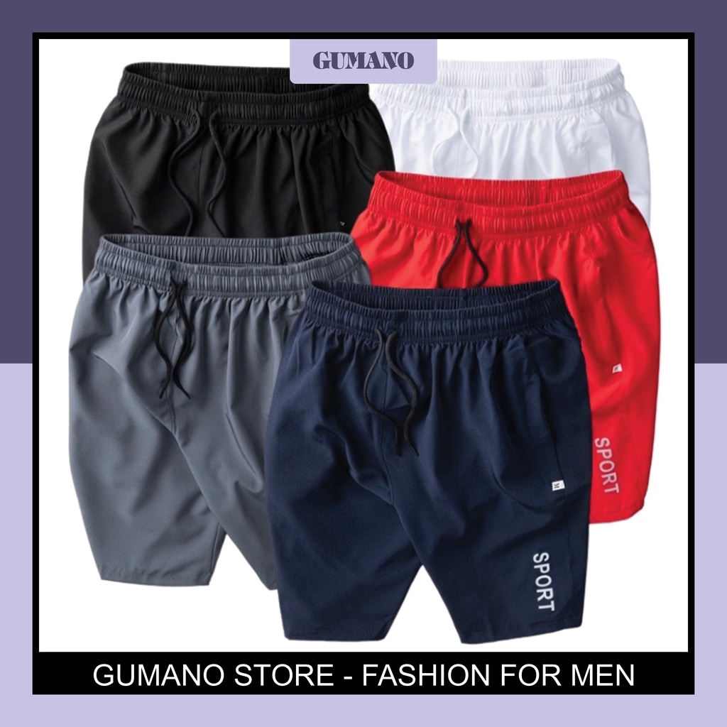 Quần đùi nam, quần short nam thể thao cao cấp giá rẻ vải gió mặc mùa hè mát mẻ thoải mái