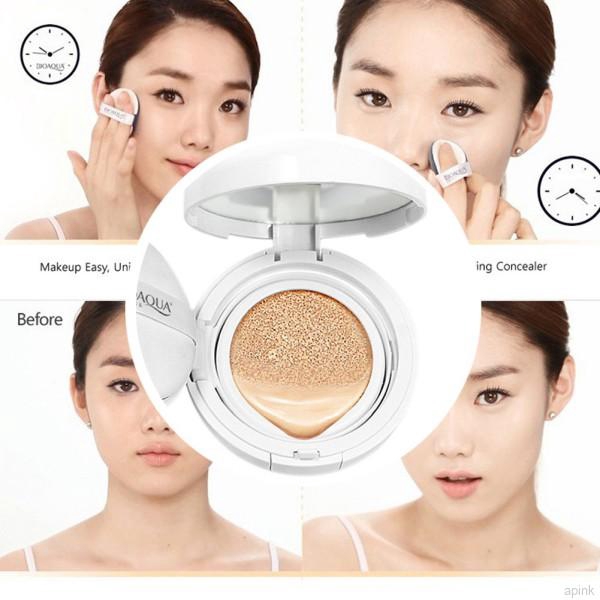 [Hàng mới về] Hộp phấn nước BB BIOAQUA dưỡng ẩm che khuyết điểm | BigBuy360 - bigbuy360.vn