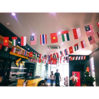 [Freeship Đơn Từ 99k] [Kèm Ảnh Thật] Bộ Dây Cờ Treo Các Nước