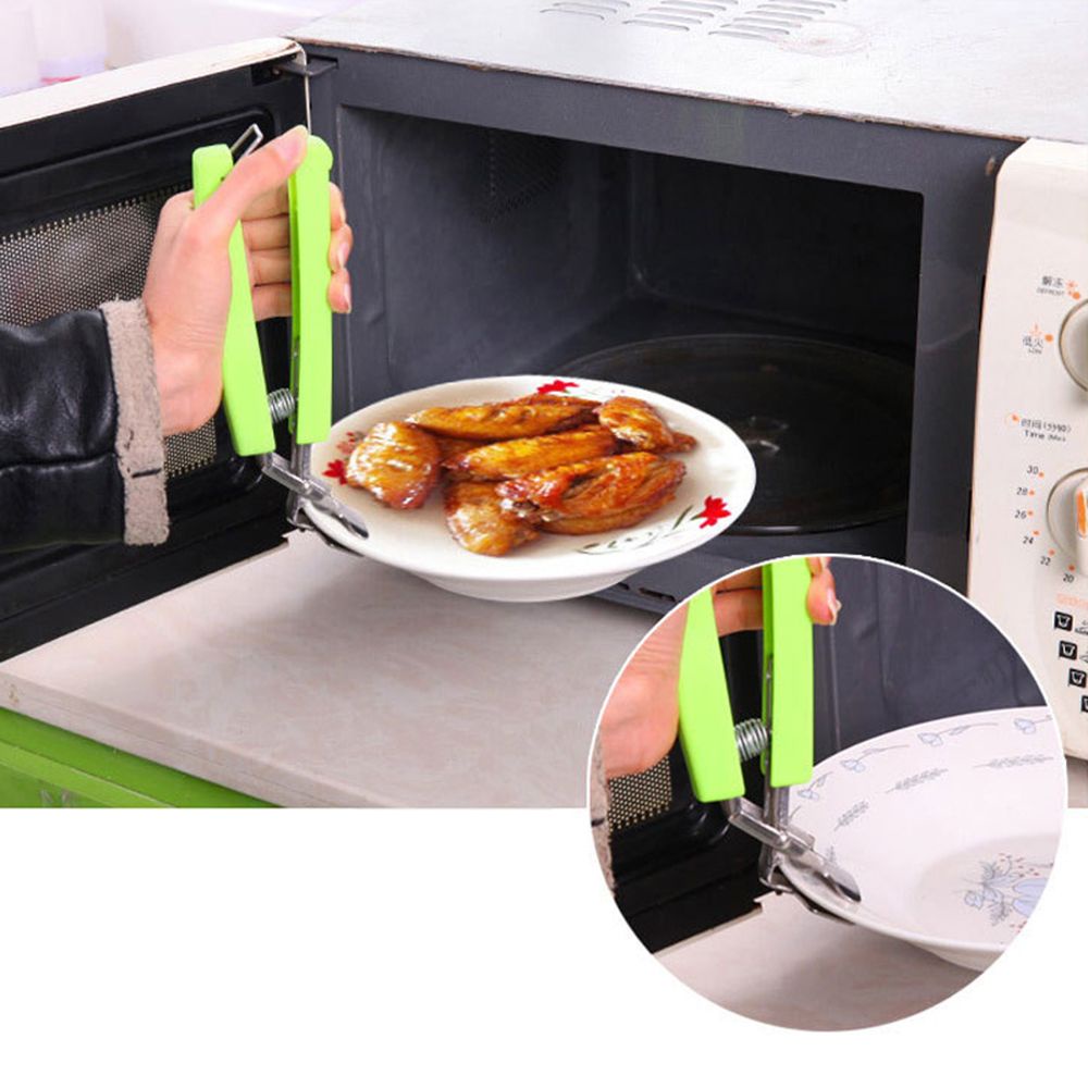 Kẹp gắp chén dĩa bằng silicon tiện dụng dành cho nhà bếp