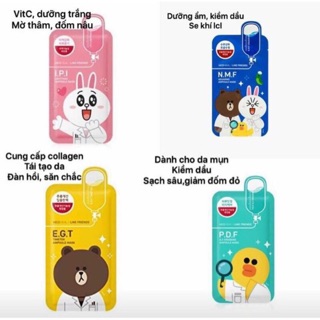 Combo 20 hộp mask line friends