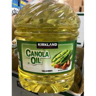 Dầu hạt cải Kirkland Canola Oil 2,84l 100% Pure Mỹ