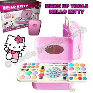 ĐỒ CHƠI TRẺ EM HỘP ĐỒ TRANG ĐIỂM - LÀM MÓNG HELLOKITTY HỒNG KB95
