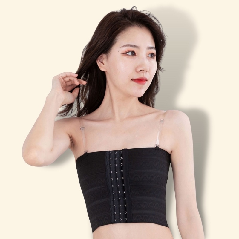 Áo Nịt Ngực ELSA BRA Cài Trước Chống Cuộn Tặng Kèm Dây Trong - 8282