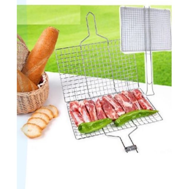 Vỉ nướng inox ( vỉ kẹp)