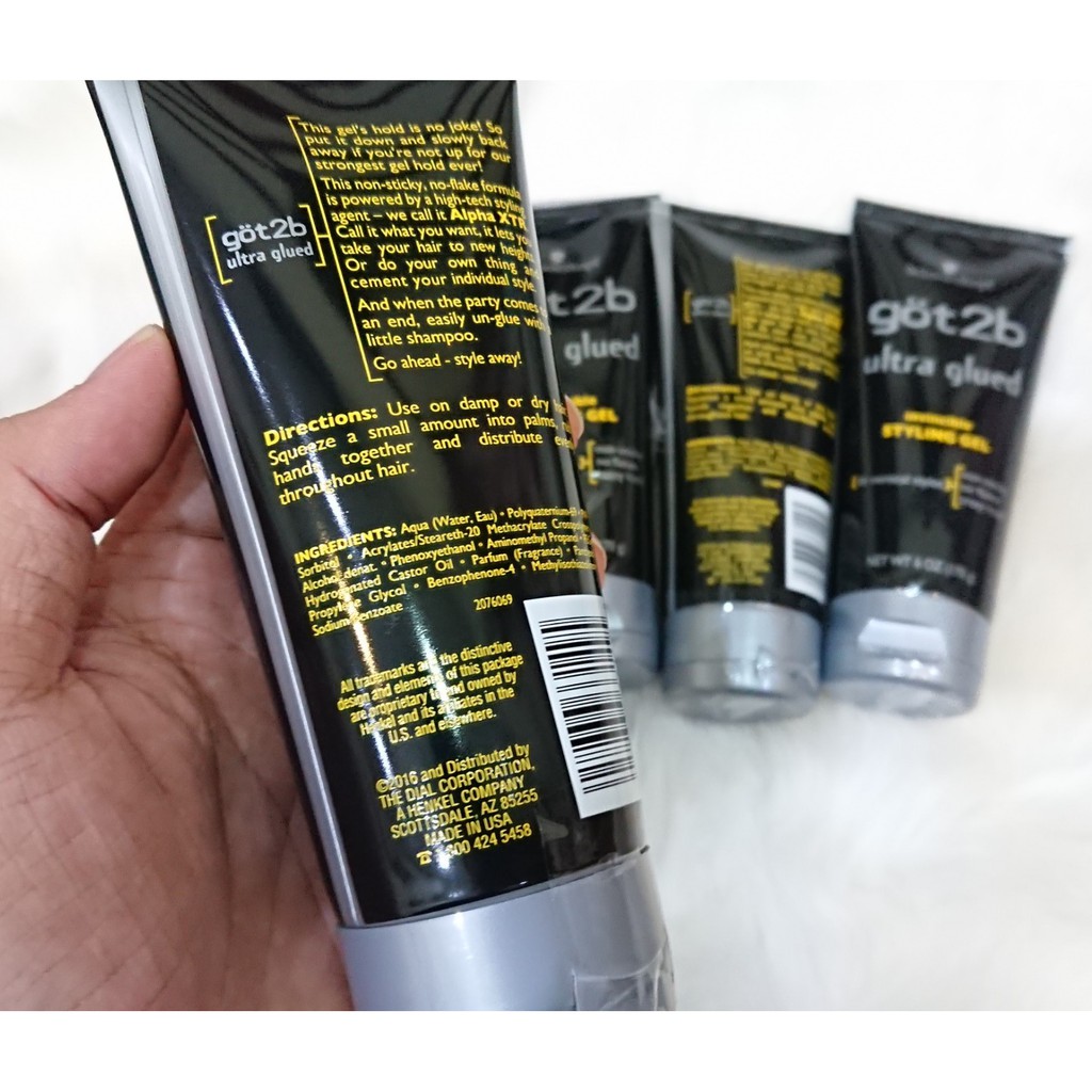 Gel vuốt xịt giữ nếp tóc Got2b Schwarzkopf - Hàng Mỹ