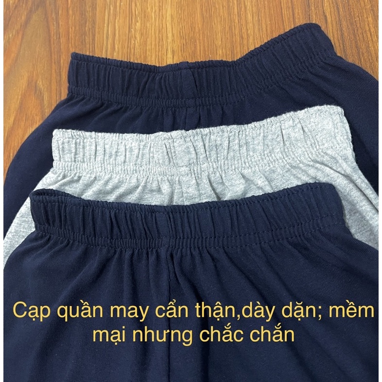 Bộ quần áo cộc tay cotton 100% xuất dư bé trai size đại VNXK