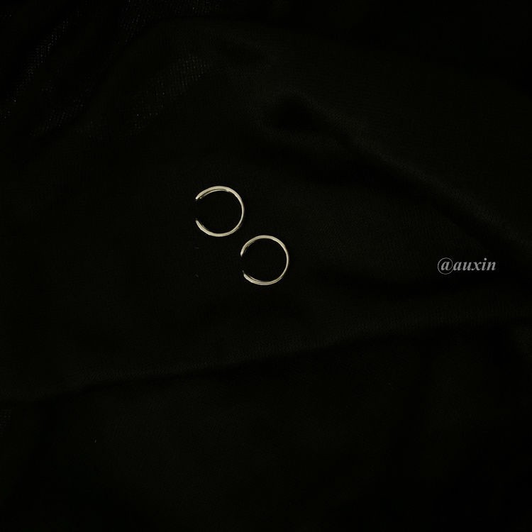 Khuyên kẹp tai 23C413 thiết kế đơn giản thời trang Hàn Quốc cá tính dễ phối đồ cho nam và nữ