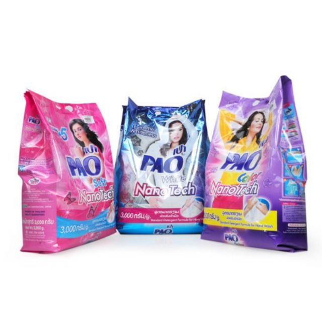⚘⚘BỘT GIẶT PAO 3KG - THÁI LAN⚘⚘