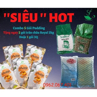 Combo 5 bịch Pudding barismate tặng ngay 1 bịch 3Q Magic ball 2kg